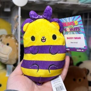 Bears vs Donuts BVD by Cepia ‘Buzzy Bear’ 4” Stuffed Bean Plush